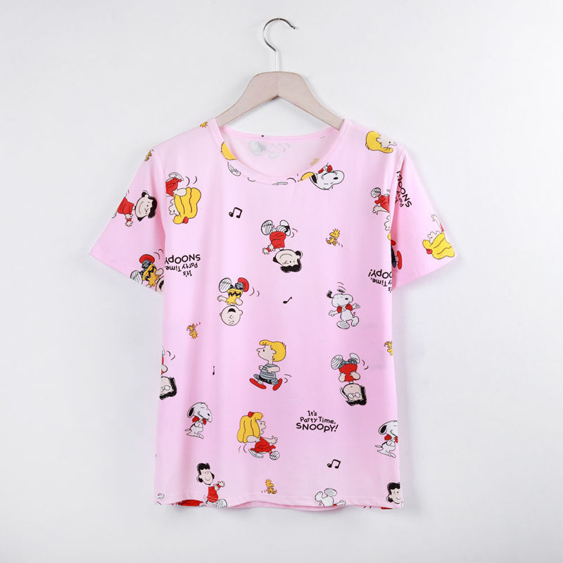 تصویر از تیشرت طرح Snoopy / اوت لت