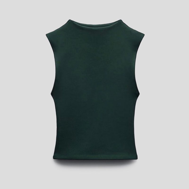 تصویر از تاپ یقه لاین زارا