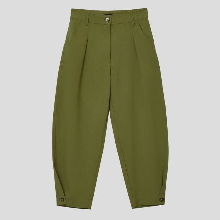 تصویر از شلوار برل استایل دکمه ای کالایپی