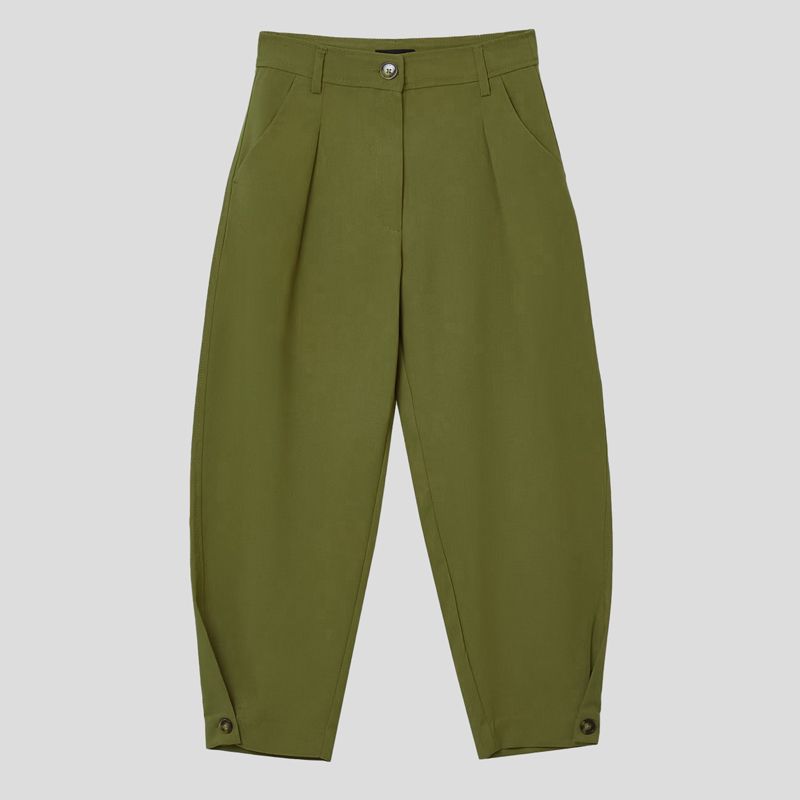 تصویر از شلوار برل استایل دکمه ای کالایپی