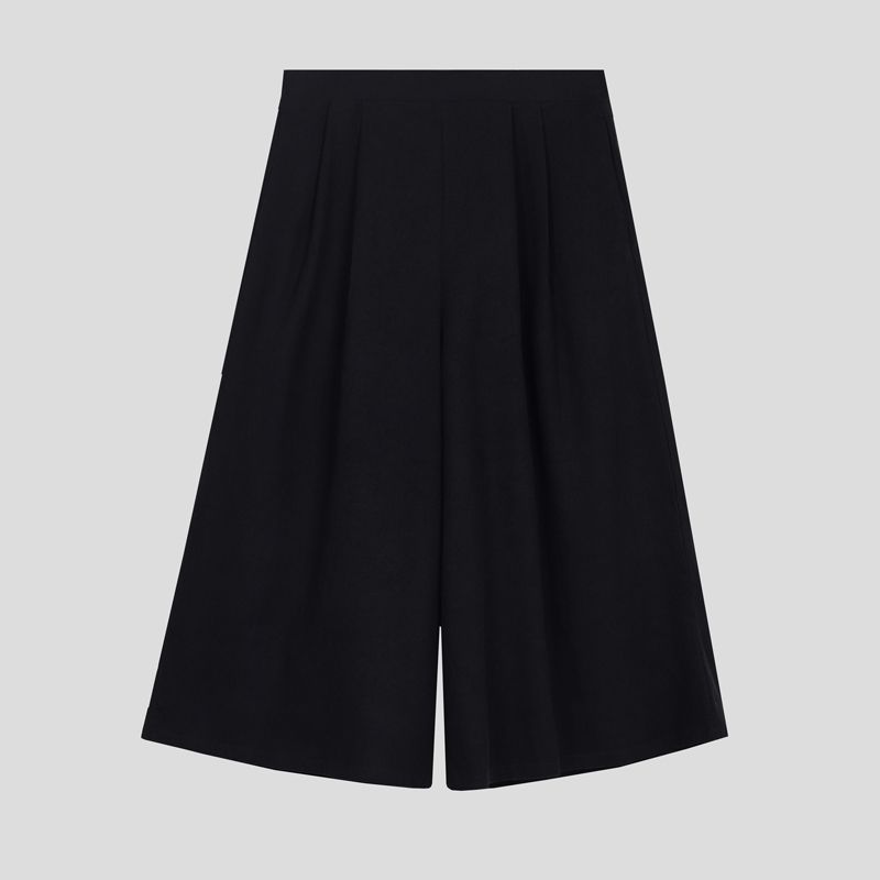 تصویر از شلوار مخمل کلوته آستردار