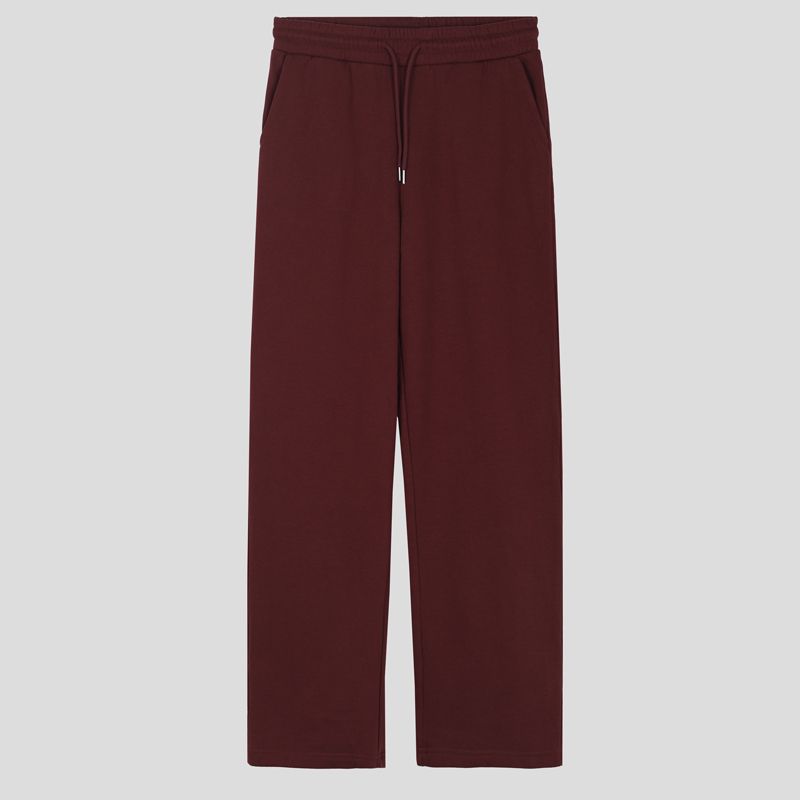 تصویر از شلوار جاگر راسته توکرکی کریمزن