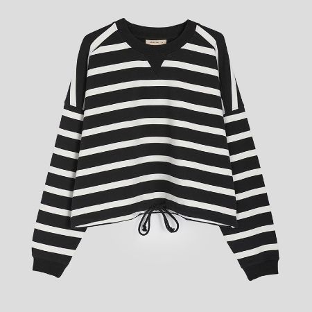 نمایش جزییات سویشرت استرایپ پایین گت دایورس تصویر از سویشرت استرایپ پایین گت دایورس