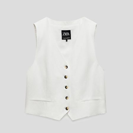 تصویر از وست آستر نخی اسنو زارا