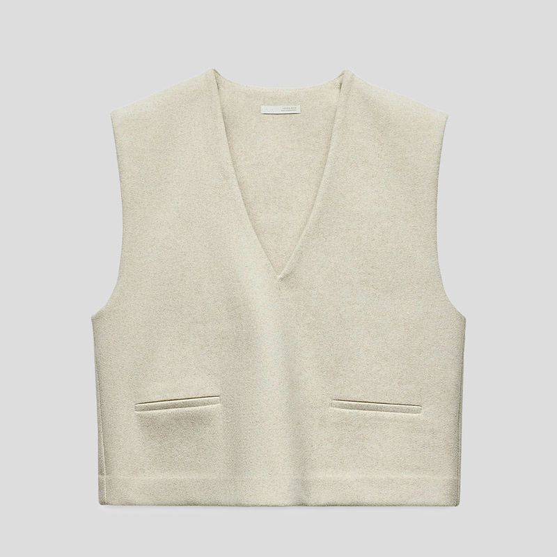 تصویر از وست فوتر یقه هفت زارا