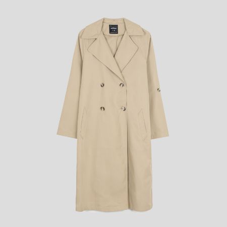 تصویر از ترنچ کت لانگ چهار دکمه لفتیس