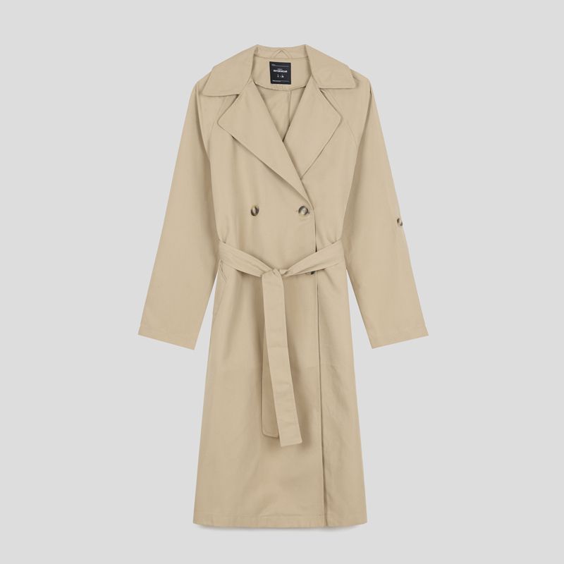 تصویر از ترنچ کت کمربندی لفتیس