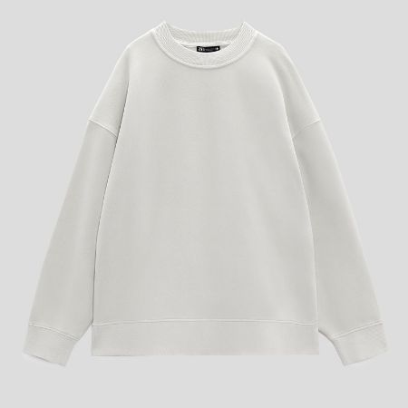 تصویر از سویشرت اورسایز توکرکی بون زارا