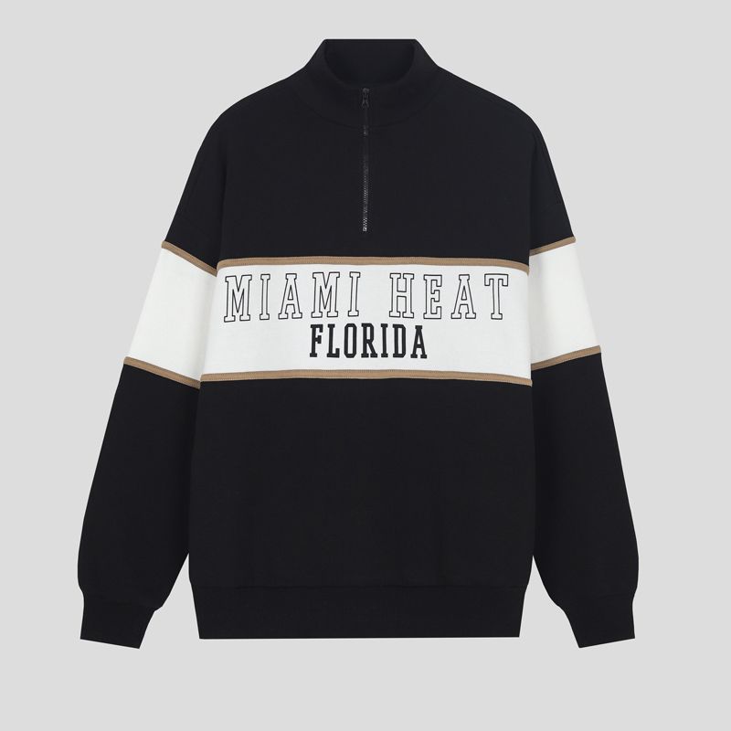 تصویر از سویشرت نیم زیپ میامی هیت دفکتو
