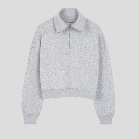 تصویر از سویشرت نیم زیپ لفتیس