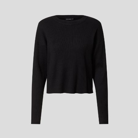 تصویر از بلوز بافت میله ای بلک روت