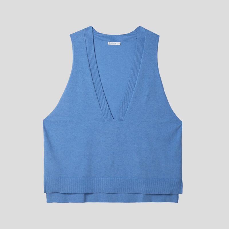 تصویر از وست بافت اورسایز بغل چاک استرادیواریوس