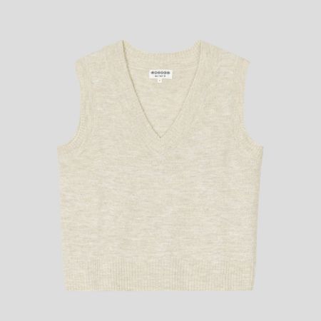 تصویر از وست بافت یقه هفت بونوب