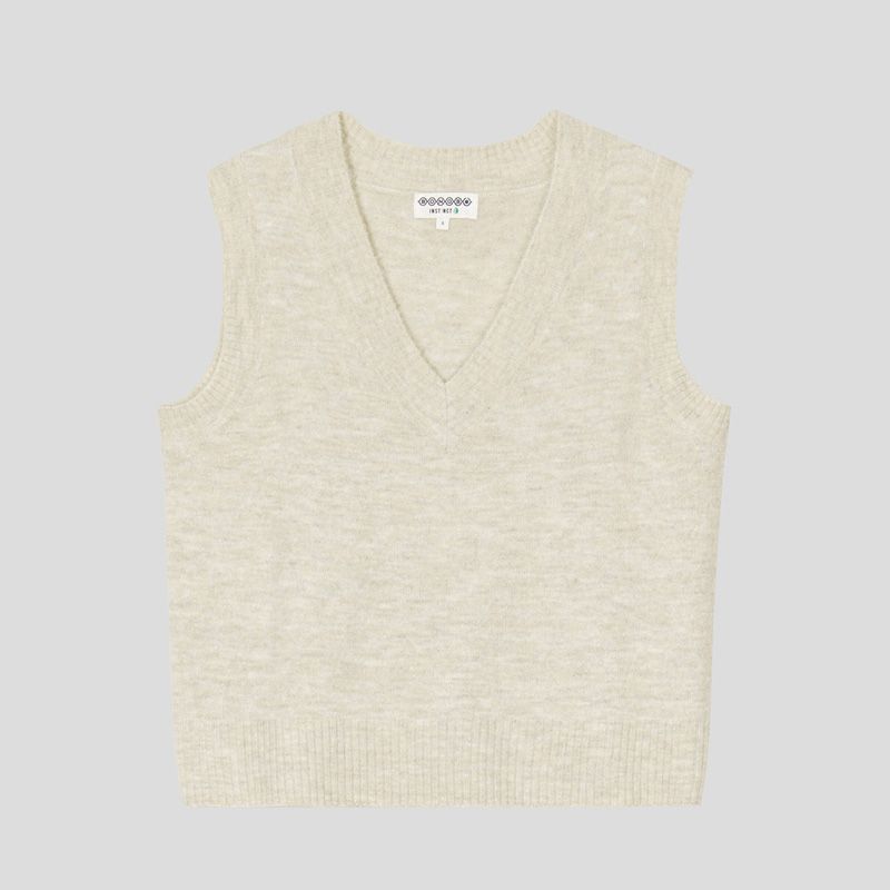 تصویر از وست بافت یقه هفت بونوب