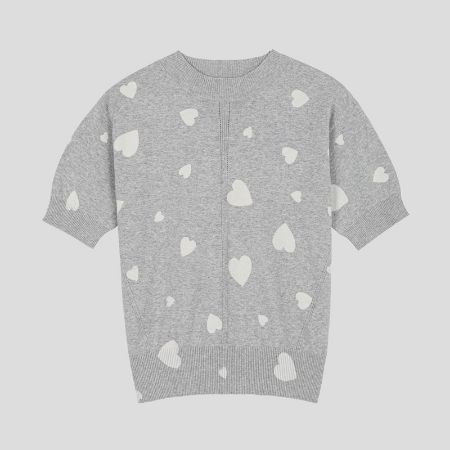 تصویر از بافت ظریف آستین کوتاه وایت هارت ام اند اس