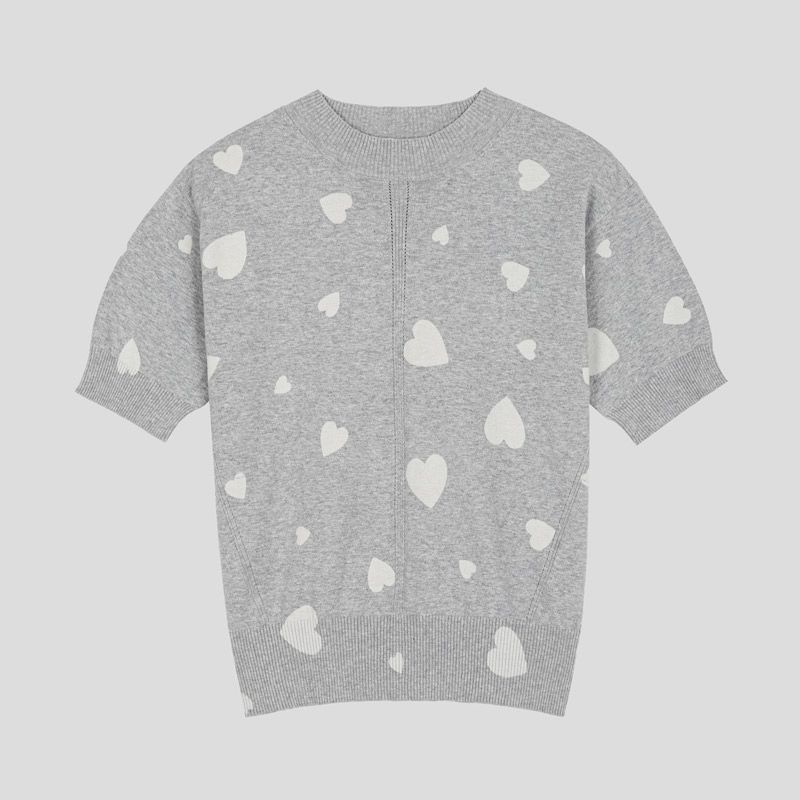 تصویر از بافت ظریف آستین کوتاه وایت هارت ام اند اس