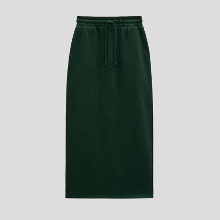 تصویر از دامن دورس پشت چاک زارا