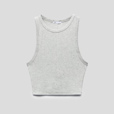 تصویر از تاپ میله ای کراپ زارا