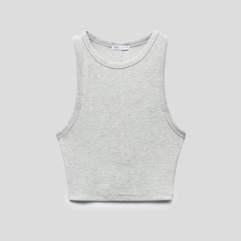 تصویر از تاپ میله ای کراپ زارا