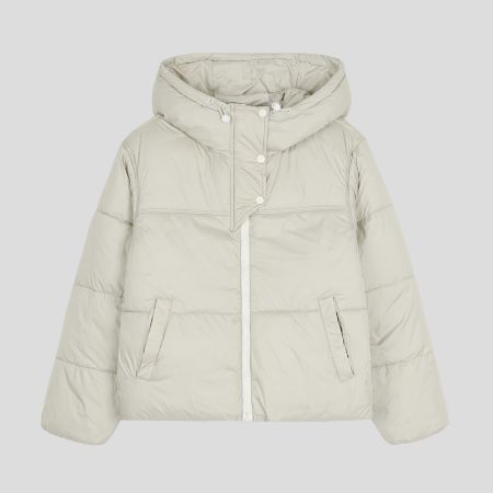 تصویر از کاپشن پفکی سه دکمه