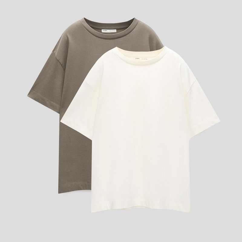 تصویر از تیشرت بیسیک رگیولار فیت پول اند بیر