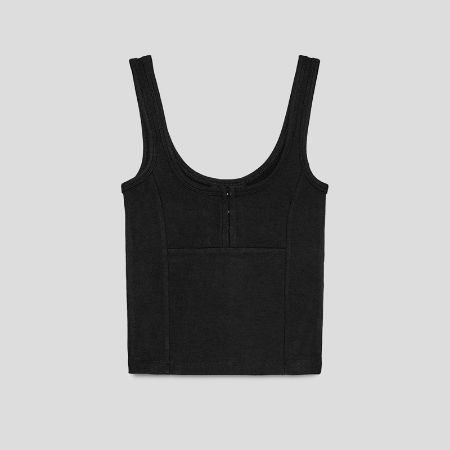 تصویر از تاپ گرم بالا قزن دار زارا