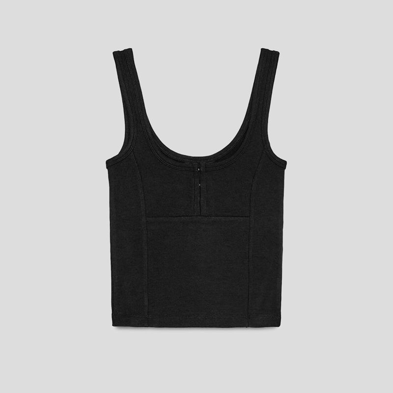 تصویر از تاپ گرم بالا قزن دار زارا