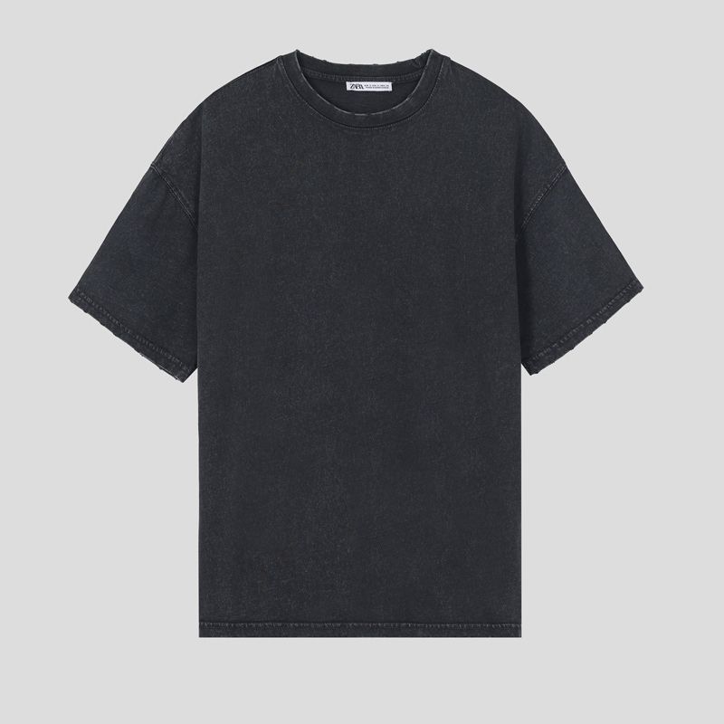 تصویر از تیشرت باکسی فیت دیستروید زارا