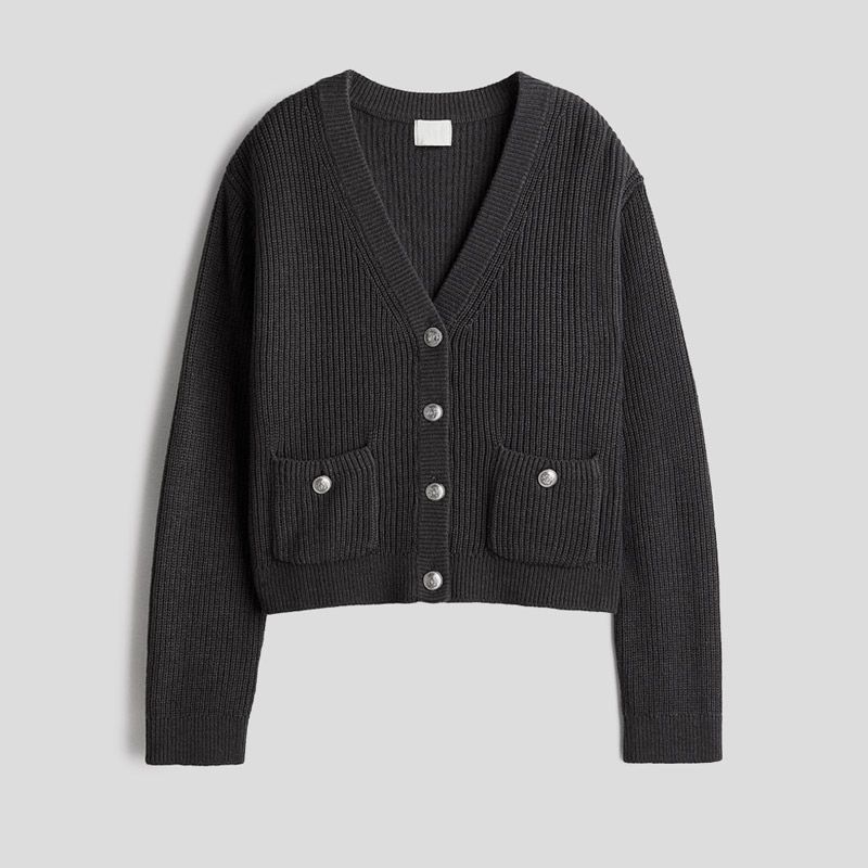 تصویر از کاردیگان بافت پن کالر اچ اند ام