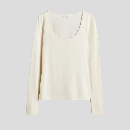 تصویر از بلوز بیسیک یقه اسکوپی اچ اند ام