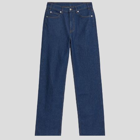 تصویر از شلوار جین راسته پپلار کراپ آرکت