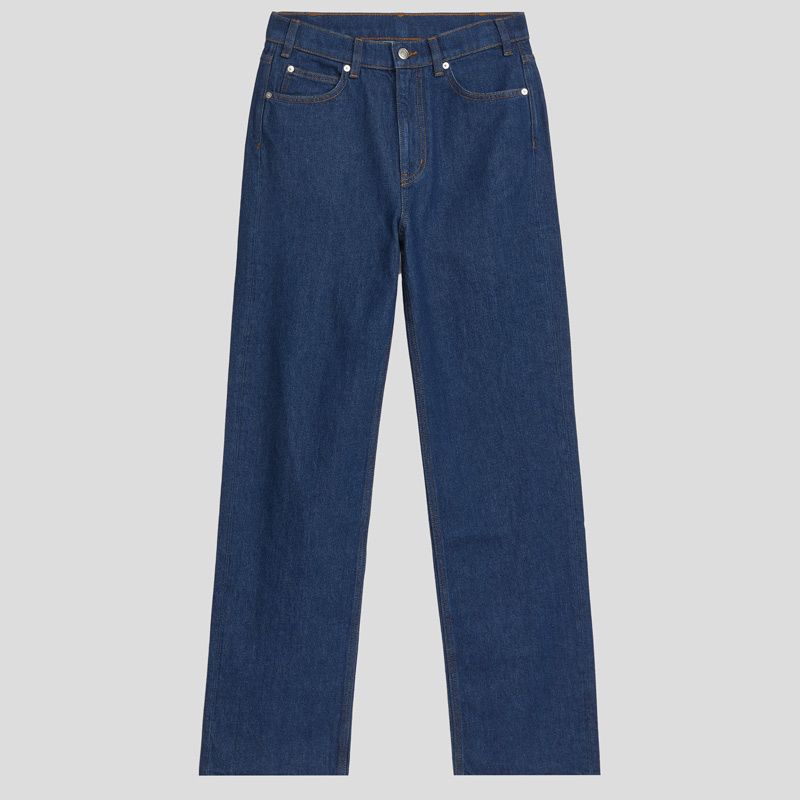 تصویر از شلوار جین راسته پپلار کراپ آرکت