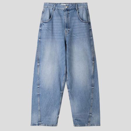 تصویر از شلوار جین بگ سیملس برشکا