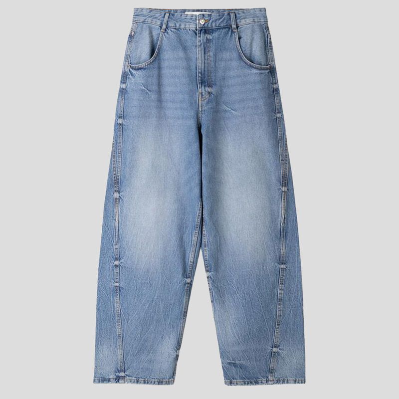 تصویر از شلوار جین بگ سیملس برشکا