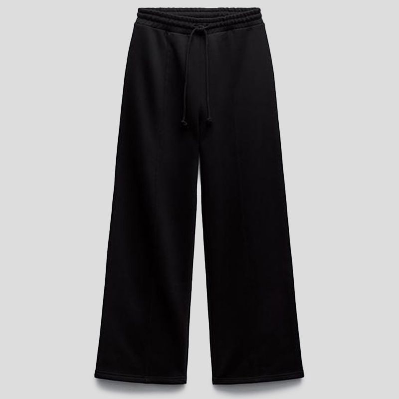 تصویر از شلوار جاگر وایدلگ لاین بلک زارا