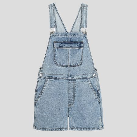 تصویر از سرهمی جین شلوارکی بیگ پاکت