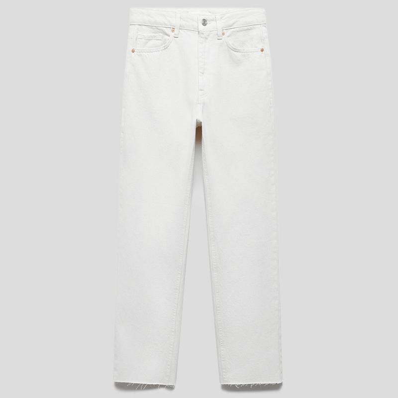 تصویر از شلوار جین راسته کراپ اسنو