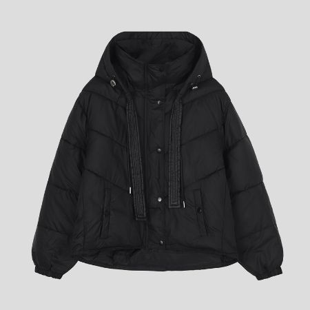 تصویر از کاپشن پافی کلاهدار بلک آنجل