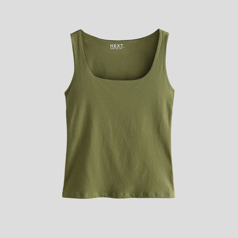 تصویر از تاپ دو لایه یقه مربعی نکست