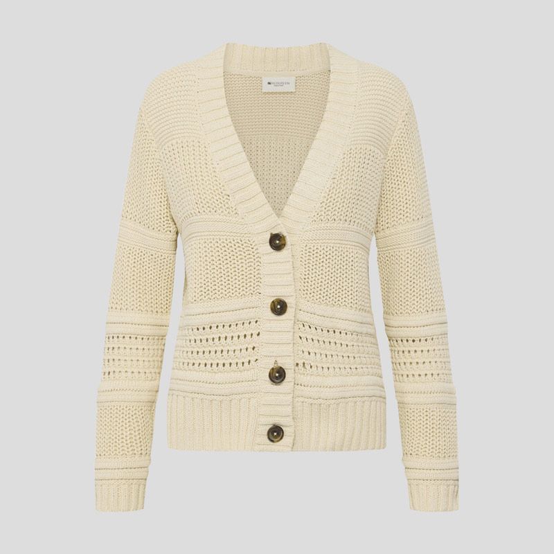 تصویر از کاردیگان بافت یقه هفت گندم