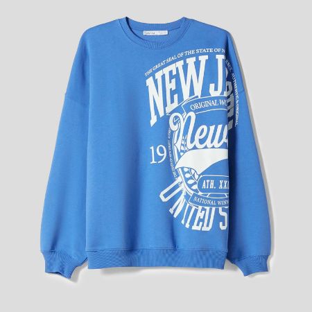 تصویر از سویشرت اورسایز نیوجرسی برشکا