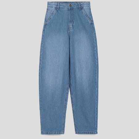 تصویر از شلوار جین بگ برل سیمپل هوس