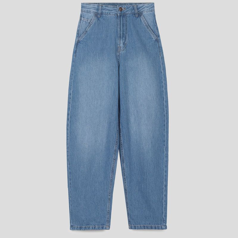 تصویر از شلوار جین بگ برل سیمپل هوس