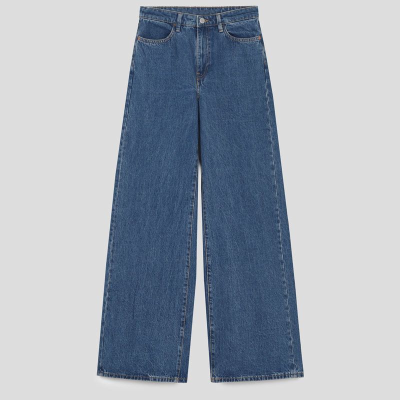 تصویر از شلوار جین وایدلگ بلو جاست جینز