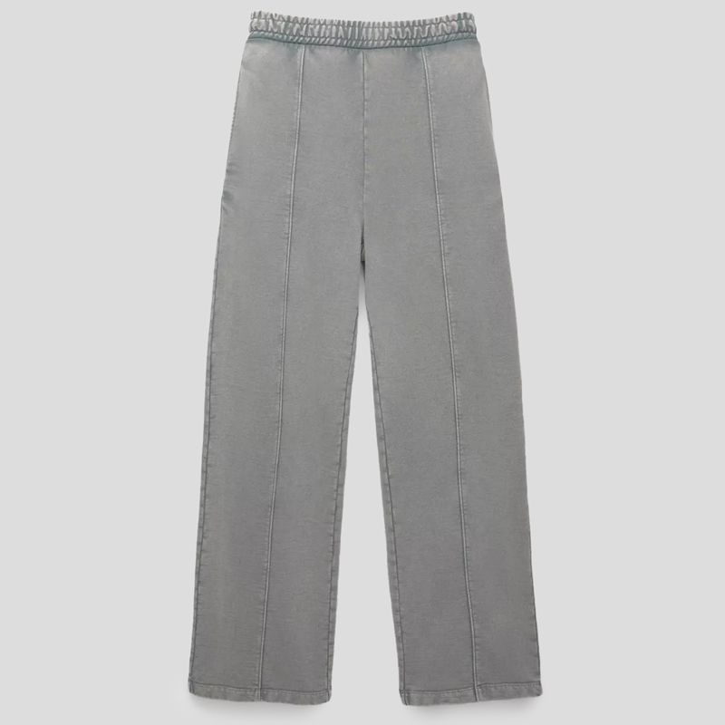 تصویر از شلوار جاگر وایدلگ واشد گری پول اند بیر