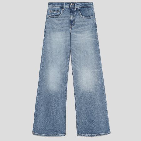 تصویر از شلوار جین وایدلگ میانه سلکشن