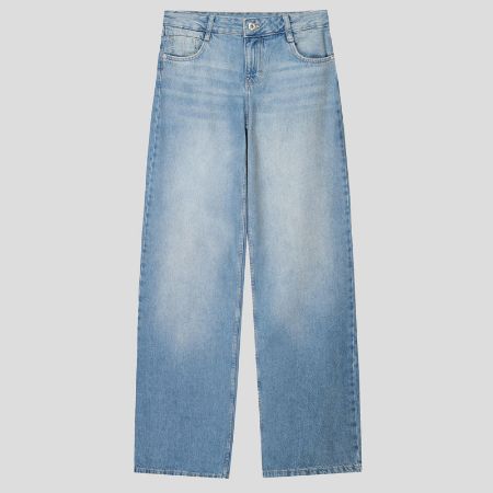 تصویر از شلوار جین وایدلگ برشکا