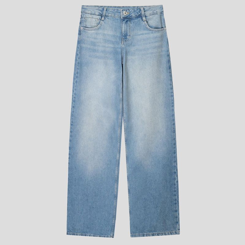 تصویر از شلوار جین وایدلگ برشکا