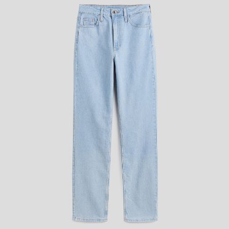 تصویر از شلوار جین راسته لایت بلو اچ اند ام