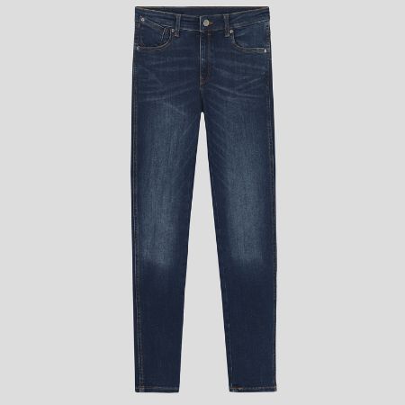 تصویر از شلوار جین اسکینی دارک بلو منگو